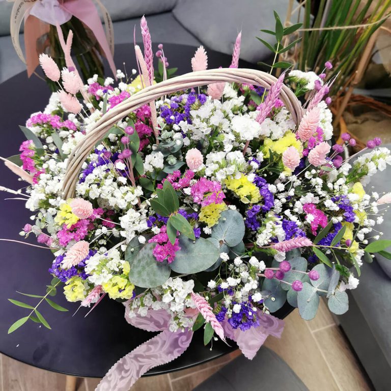 cesta con flores eufloria santander 02 1